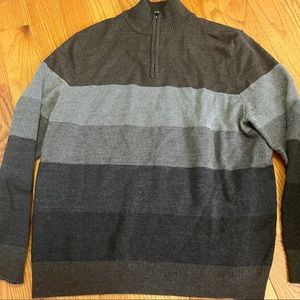 Brown oversized zip up